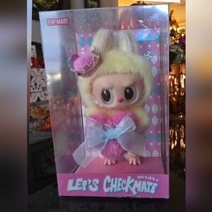 The Monsters Let's Checkmate Vinyl Plush Hanging Card